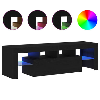 Mobile Porta Tv Con Led 140X36,5X40 Cm Truciolato