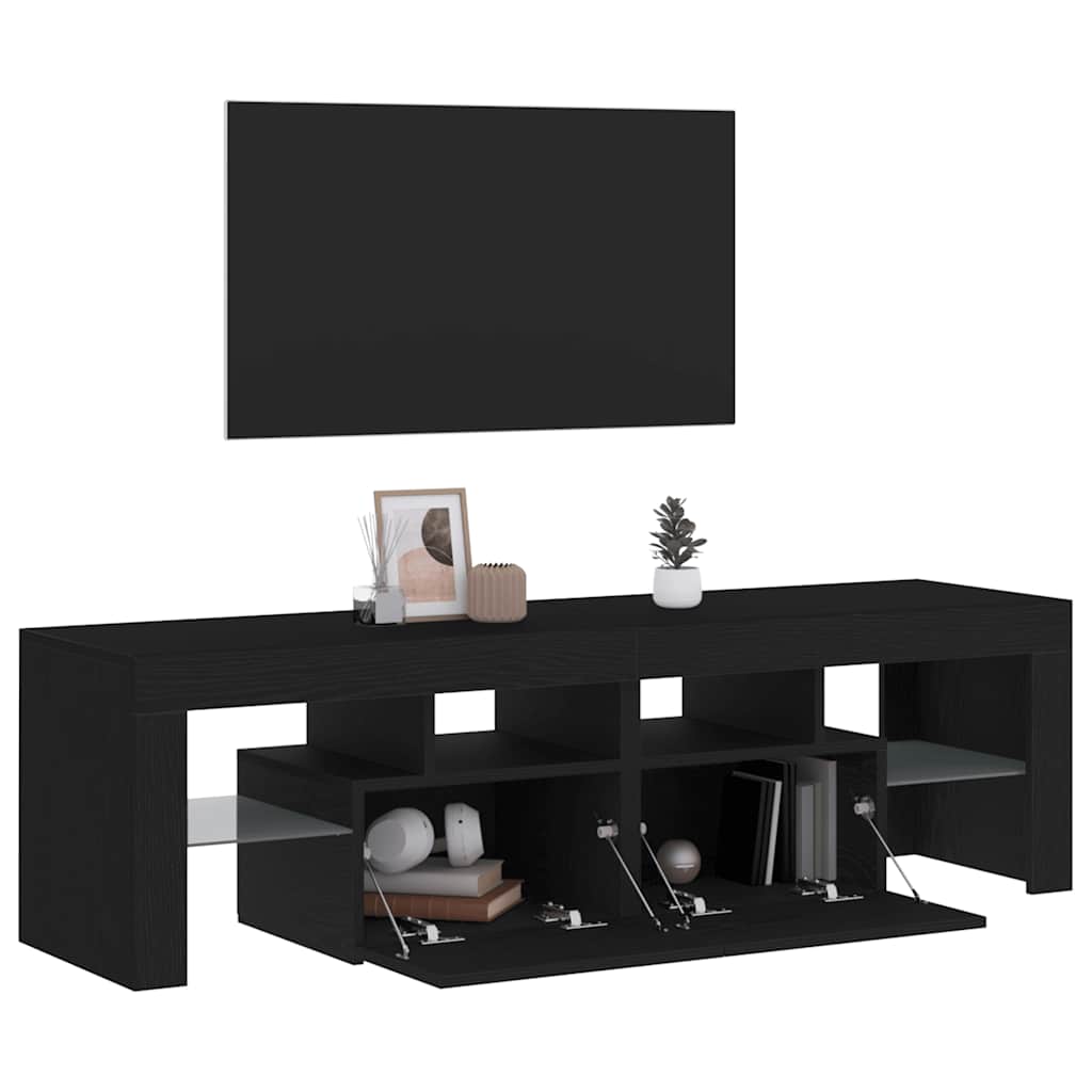 Mobile Porta Tv Con Led 140X36,5X40 Cm Truciolato