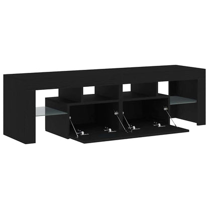 Mobile Porta Tv Con Led 140X36,5X40 Cm Truciolato