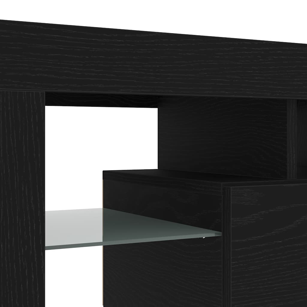 Mobile Porta Tv Con Led 140X36,5X40 Cm Truciolato