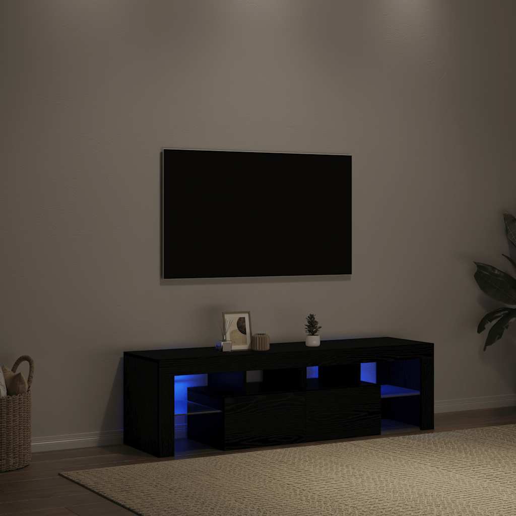 Mobile Porta Tv Con Led 140X36,5X40 Cm Truciolato