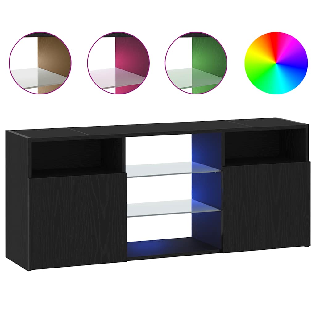 Mobile Porta Tv Con Led 120X30X50 Cm Multistrato