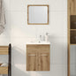Set Mobili Da Bagno 2 Pz Legno Multistrato