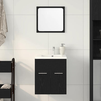 Set Mobili Da Bagno 2 Pz Legno Multistrato
