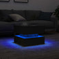 Tavolino Da Salotto Con Luci Led 90X50X40 Cm