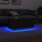 Tavolino Da Salotto Con Luci Led 90X50X40 Cm