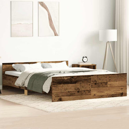 Giroletto Senza Materasso In Truciolato Legno Antico