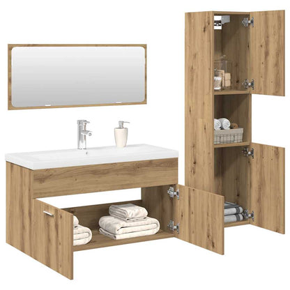 Set Mobili Da Bagno In Legno Multistrato