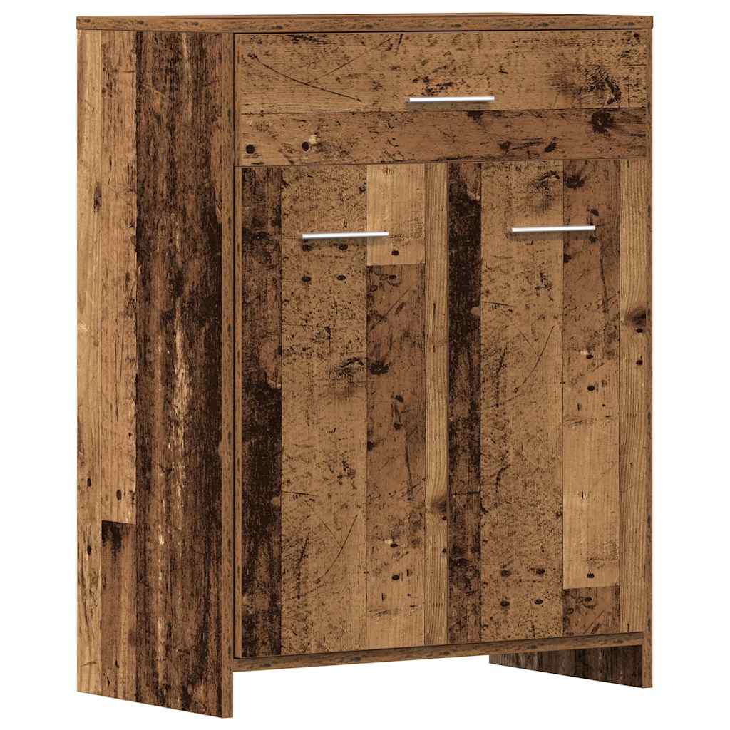 Set Mobili Da Bagno 4 Pz In Legno Multistrato
