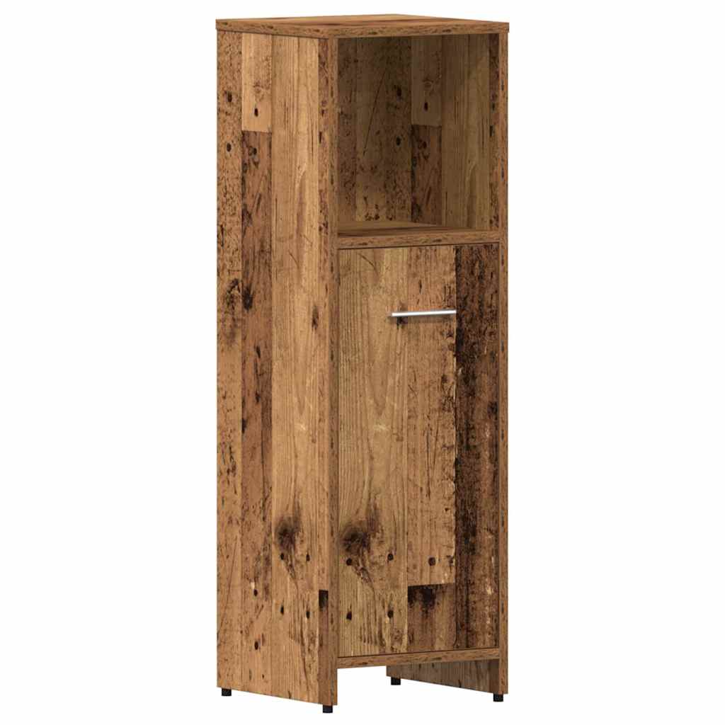 Set Mobili Da Bagno 4 Pz In Legno Multistrato
