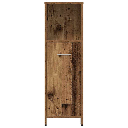 Set Mobili Da Bagno 4 Pz In Legno Multistrato
