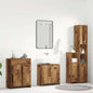 Set Mobili Da Bagno 4 Pz In Legno Multistrato