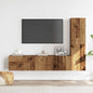 Mobili Tv A Parete 3 Pz In Legno Multistrato
