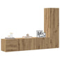 Mobili Tv A Parete 3 Pz In Legno Multistrato