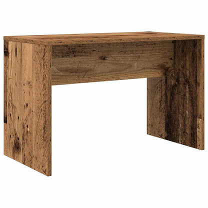 Set Tavolo Da Toeletta Con Led Legno Antico Legno Multistrato