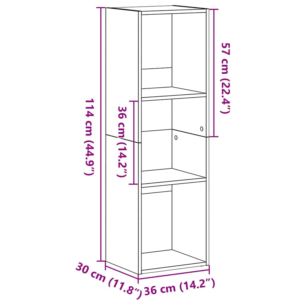 Libreria In Legno Multistrato
