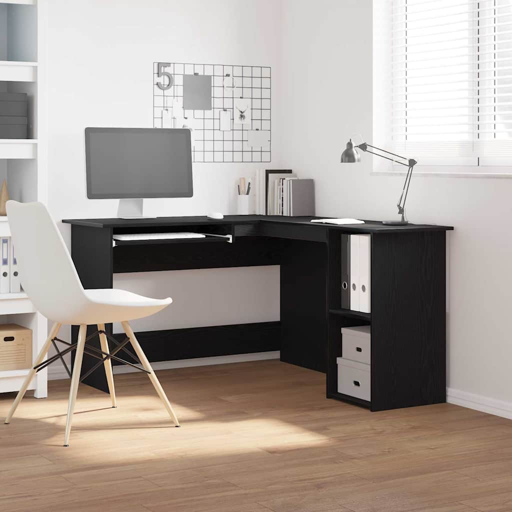 Scrivania Angolo Artigianale 120X140X75 Cm Legno Multistrato