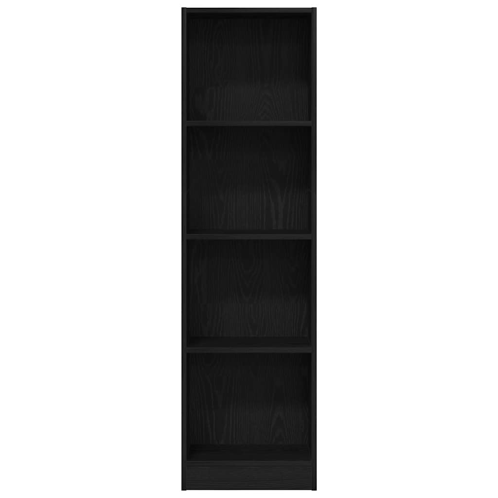 Libreria 40X24X In Legno Multistrato Rovere Nero
