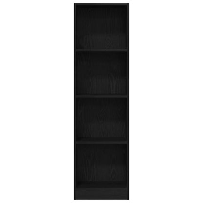 Libreria 40X24X In Legno Multistrato Rovere Nero