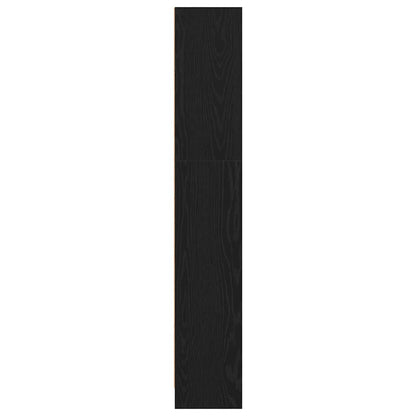 Libreria 40X24X In Legno Multistrato Rovere Nero