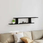 Scaffale Tv Parete 125X18X23 Cm Legno Multistrato