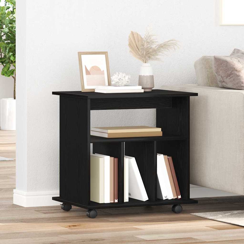 Armadietto Con Ruote 60X45X60 Cm Legno Multistrato