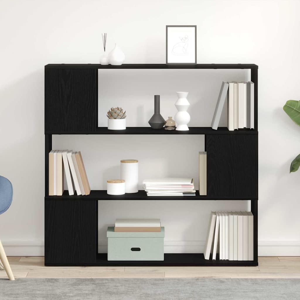 Mobile Porta Tv In Legno Multistrato Rovere Nero