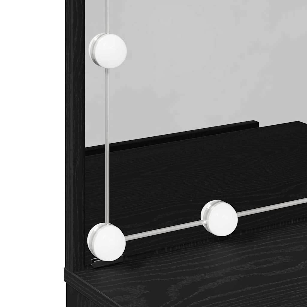 Tavolo Da Trucco 60 X 40 X 140 Cm Legno Multistrato