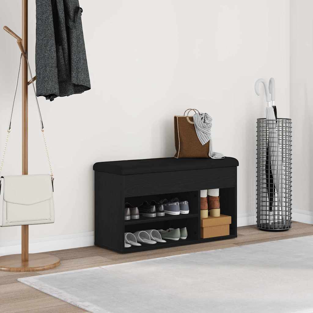 Panca Per Scarpe 82X32X45,5Cm Legno Multistrato