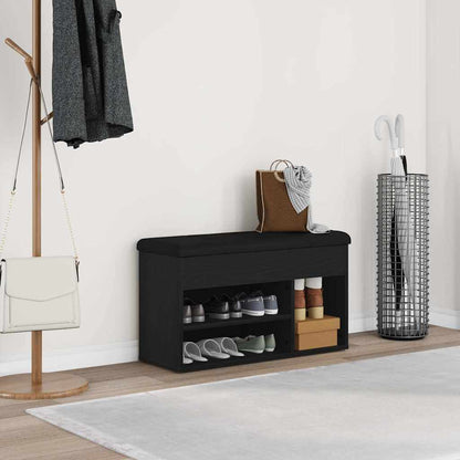 Panca Per Scarpe 82X32X45,5Cm Legno Multistrato