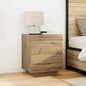 Comodino Con Luci Led In Legno Multistrato
