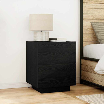 Comodino Con Luci Led In Legno Multistrato