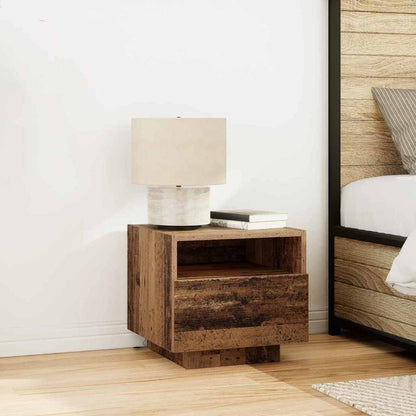 Comodino Con Luci Led 40X39X37 Cm