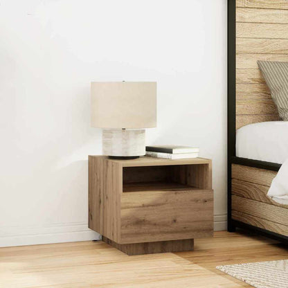 Comodino Con Luci Led 40X39X37 Cm