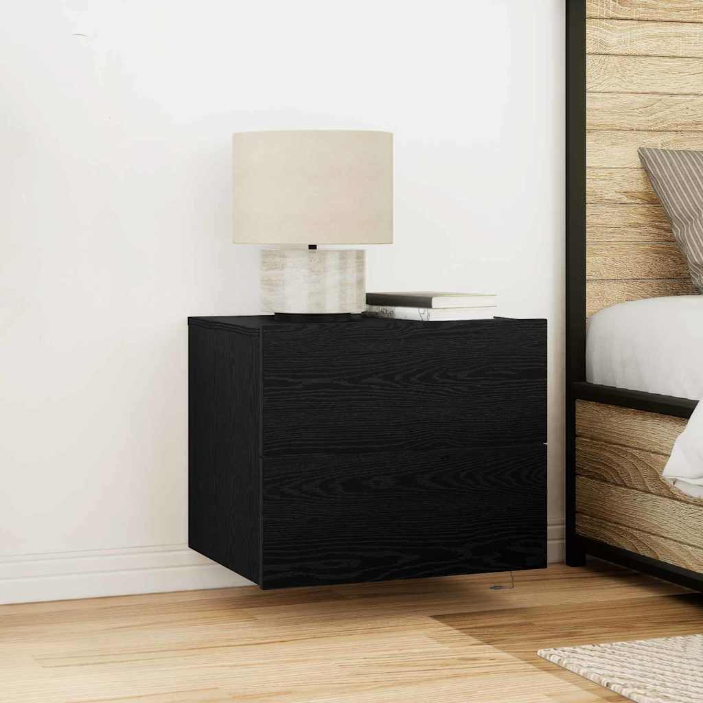 Comodino A Parete Con Luci Led