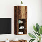 Mobili Tv Con Luci Led 2 Pz 30,5X30X102 Cm