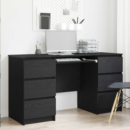 Scrivania 140X50X77 Cm In Legno Multistrato