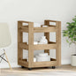 Carrello Da Cucina 60X45X80 Cm In Legno Multistrato