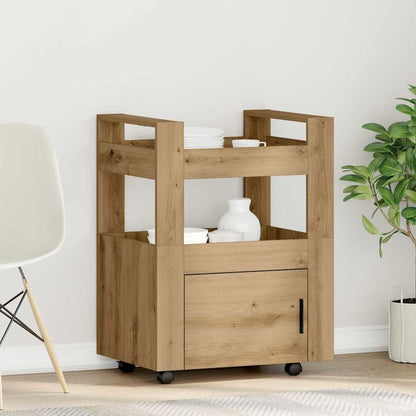Carrello Da Cucina 60X45X80 Cm Legno Multistrato
