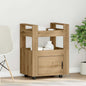 Carrello Da Cucina 60X45X80 Cm Legno Multistrato