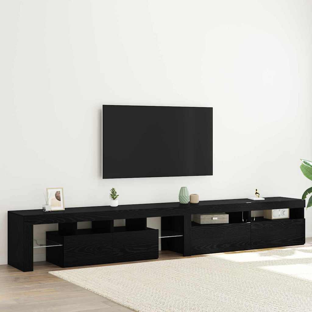 Mobile Porta Tv Con Luci Led 290X36,5X40 Cm