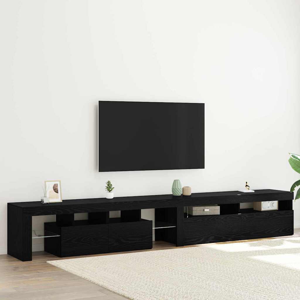 Mobile Porta Tv Con Luci Led 290X36,5X40 Cm
