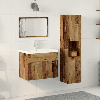 Set Mobili Da Bagno In Legno Multistrato