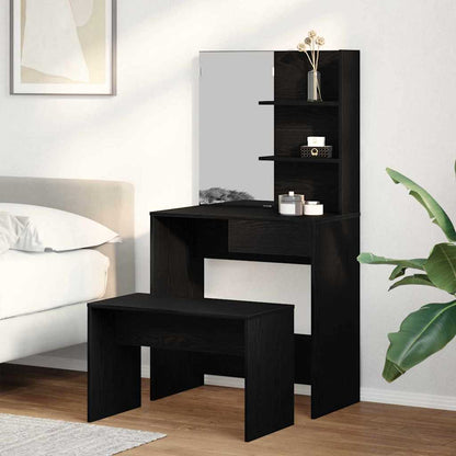 Set Tavolo Da Toeletta In Legno Multistrato