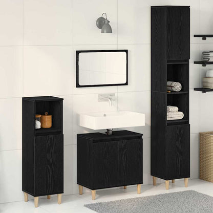 Set Mobili Da Bagno 3 Pz In Legno Multistrato