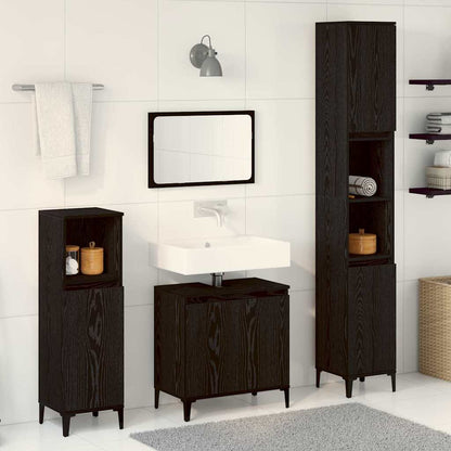 Set Mobili Da Bagno 3 Pz In Legno Multistrato