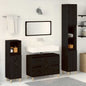 Set Mobili Da Bagno 3 Pz In Legno Multistrato