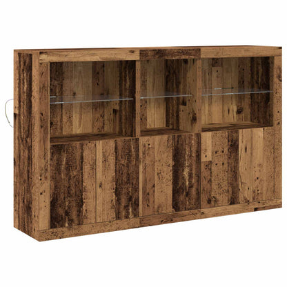 Madia Led 162 X 37 X 100 Cm Legno Multistrato