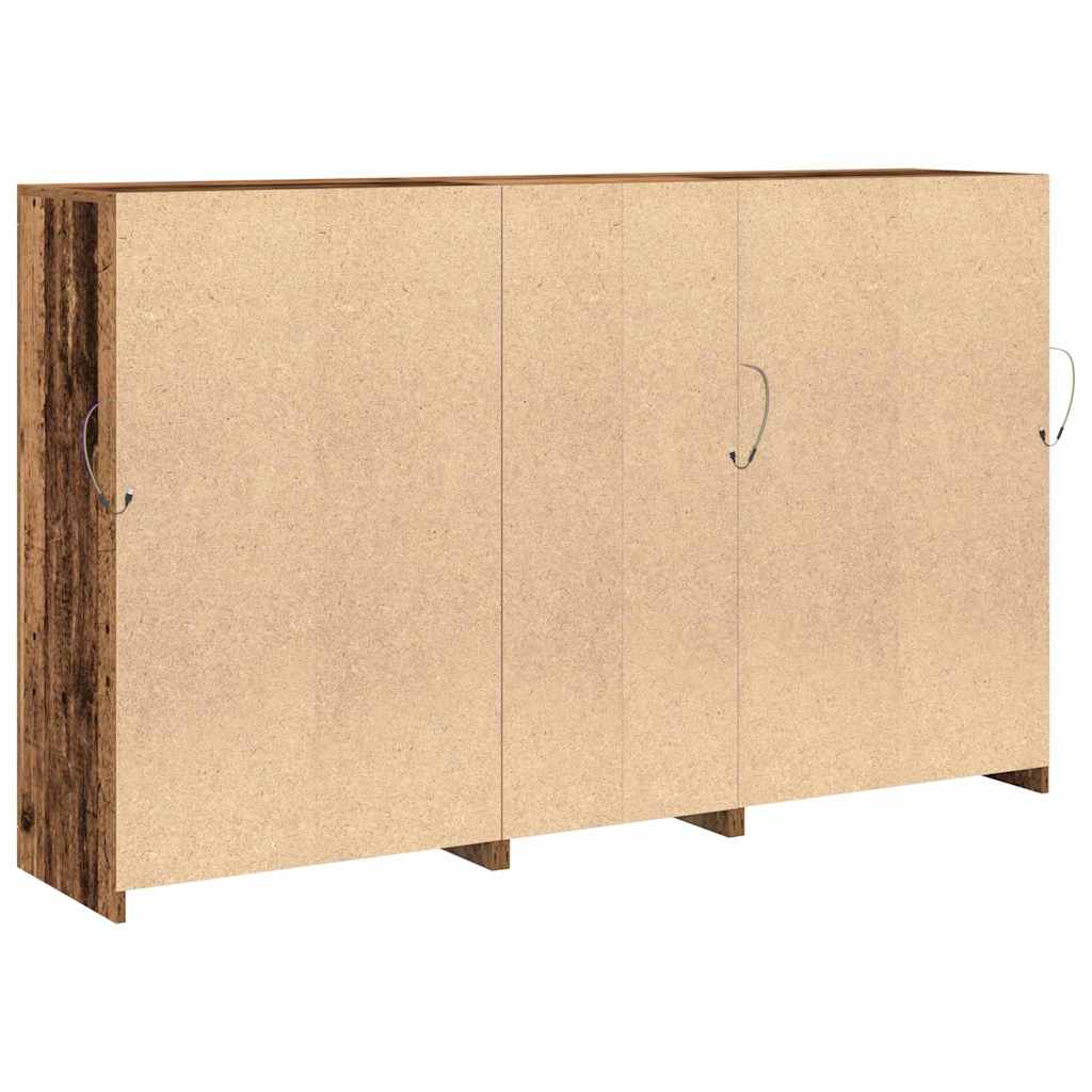Madia Led 162 X 37 X 100 Cm Legno Multistrato