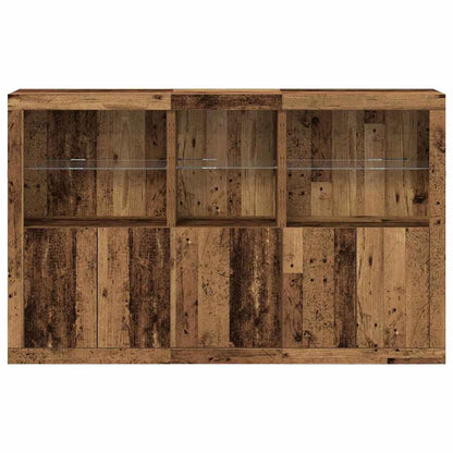 Madia Led 162 X 37 X 100 Cm Legno Multistrato